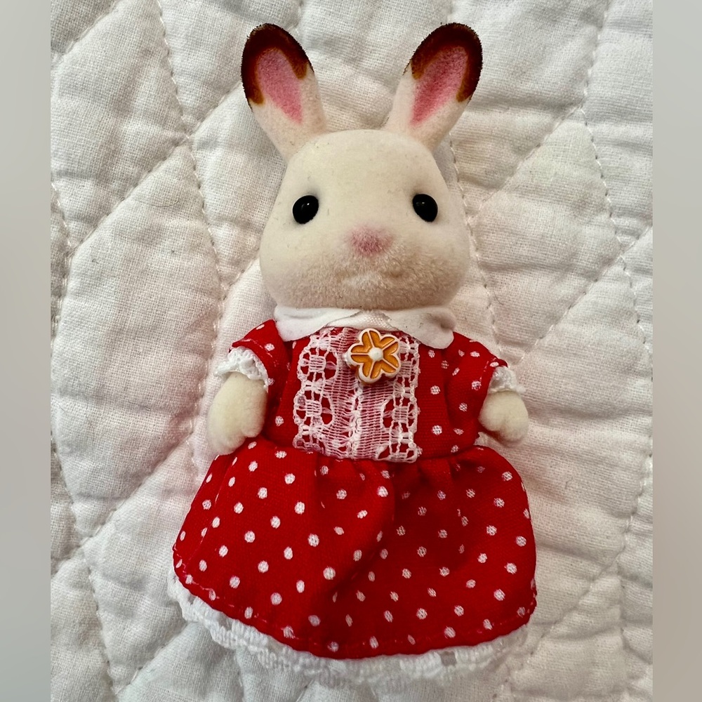 White Rabbit Calico Critter ❤️🐇